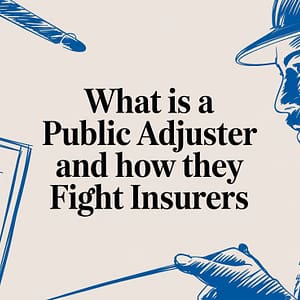 What I A Public Adjuster