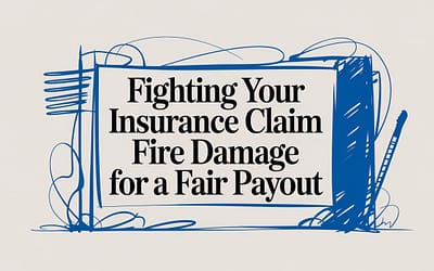 Fighting Back Against a Lowball Insurance Claim Fire Damage Payout
