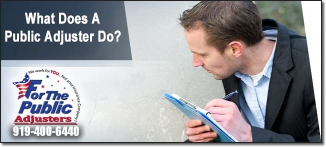 What Does A Public Adjuster Do?